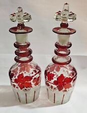 pair decanters antique for sale  NEWARK