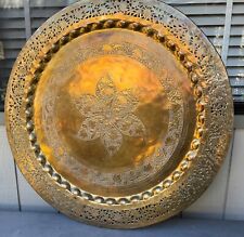 Brass platter table for sale  Plymouth