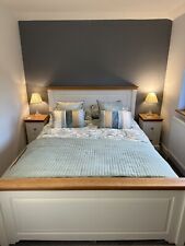 Cream oak bed for sale  CIRENCESTER