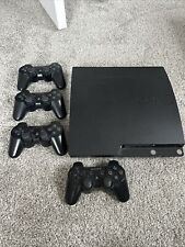 Sony PlayStation 3 PS3  Console With 4 Controllers READ DESCRIPTION, used for sale  Shipping to South Africa