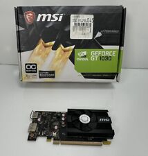 Placa de Vídeo MSI GeForce GT 1030 2GB DDR4 (2GD4 LP OC) Tela HDMI de Baixo Perfil comprar usado  Enviando para Brazil