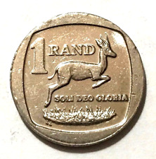 South Africa Coin 1 rand Springbok Deer Buck Antelope Animal Wildlife for sale  Shipping to South Africa