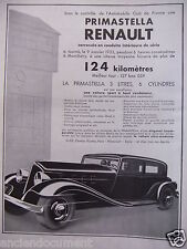 Publicité 1933 primastella d'occasion  Longueil-Sainte-Marie