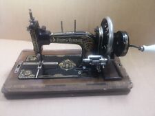 Frister Rossmann Hand Crank Sewing Machine Vintage Antique 122 for sale  Shipping to South Africa