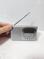 Reloj despertador de radio y máquina de sonido de bolsillo de viaje Sharper Image OI510 diseño segunda mano  Embacar hacia Argentina