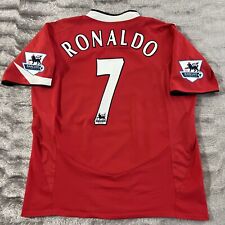 Ronaldo #7 2005 Manchester United Home Premier League Vintage Jersey for sale  Fort Lauderdale