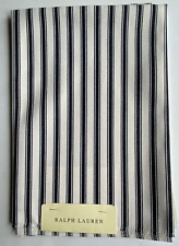 Remanescente de tecido Ralph Lauren Little Bay listras pretas e brancas 24 x 24" comprar usado  Enviando para Brazil