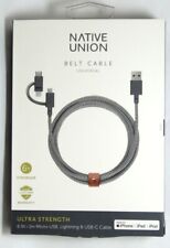 Usado, Cable Native Union 6,5' USB A-a-Micro-USB/Iluminación/USB-C para iPhone 15/14/13/12 segunda mano  Embacar hacia Argentina