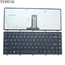 Novo teclado preto dos EUA para Lenovo Z410 G400s G400s Touch G405s com moldura comprar usado  Enviando para Brazil