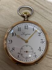 Usado, Reloj de bolsillo Longines plateado alrededor de 1917 segunda mano  Embacar hacia Argentina