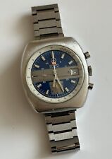 vintage mens chronograph wristwatch for sale  BATLEY