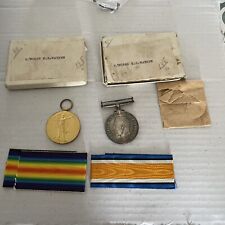 Ww1 medal pair for sale  COCKERMOUTH