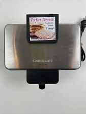 Cuisinart Pizzelle Press Maker WM-PZ2 Stainless Steel Nonstick PBA free, used for sale  Shipping to South Africa