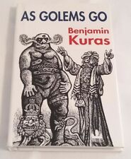 AS GOLEMS GO RABBI LOEW RELUCTANT CZECH By Benjamin Kuras Hardcover QUICK SHIP tweedehands  verschepen naar Netherlands