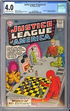 Justice League of America #1 Era de Prata Mulher Maravilha DC Quadrinhos 1960 CGC 4.0, usado comprar usado  Enviando para Brazil