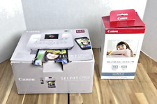 CANON Selphy CP910 Compact Photo Printer White & 1 Box of Ink/Paper READ for sale  Shipping to South Africa