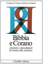 Bibbia corano. cristiani usato  Italia