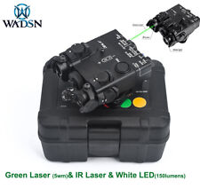 Usado, Mira laser verde WADSN caça DBAL A2 com luz ponteiro infravermelho dispositivo de mira comprar usado  Enviando para Brazil
