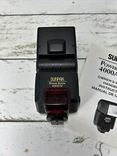 Flash Sunpak Power Zoom 4000AF para câmeras Nikon foco automático ~ Testado fora da câmera comprar usado  Enviando para Brazil