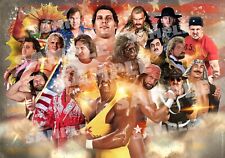 Poster print wwe for sale  BOGNOR REGIS