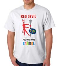 Used, RED DEVIL SPRAY PAINT T-SHIRT TEE VINTAGE LABEL DESIGN - CAN COLLECTIBLE for sale  Shipping to South Africa