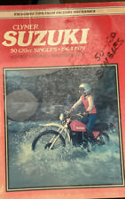 SUZUKI non genuine  workshop manual Clymer  1964-1979 50cc-120cc SINGLES for sale  Shipping to South Africa