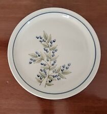 Union Stoneware Maine Dinner Plate 10.75" Blueberries Blueberry Branch Pottery for sale  Shipping to South Africa