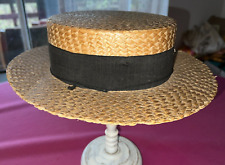 Ancien chapeau canotier d'occasion  Briare