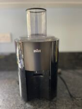 Braun J300 Spin Juicer machine 1.25L 800W Multiquick Whole Fruit 2 Speed, used for sale  Shipping to South Africa