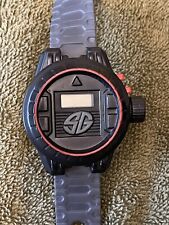 Relógio de pulso digital Spy Gear original pulseira cinza escuro preto rosto redondo comprar usado  Enviando para Brazil