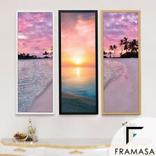 Panoramic Sizes Picture Frames Photo Frames Poster Frame Black White Oak  for sale  Shipping to South Africa