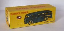 Reprodu Box Dinky Nr 281 Luxury Bus niebieski na sprzedaż  Wysyłka do Poland