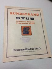 Catalogo tornio sundstrand usato  Biella