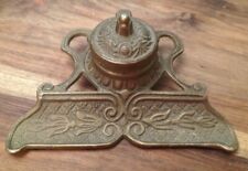 Vintage brass inkwell for sale  PORT TALBOT