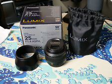 Panasonic 25mm f1.4 for sale  LEEDS