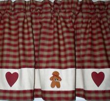 Hearts gingerbread valances for sale  Crosby