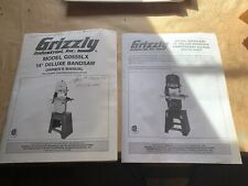 Grizzly deluxe bandsaw for sale  Olean