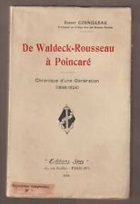Waldeck rousseau poincaré d'occasion  Le Havre-