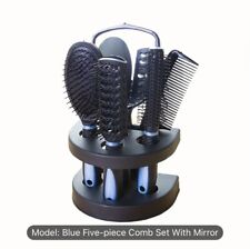 Ladies Unisex Mirror comb anti-static home hairdressing set of 5 pieces.**), used for sale  Shipping to South Africa