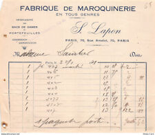 1921 fabrique maroquinerie d'occasion  France