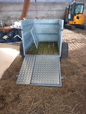 Livestock trailer 5ft for sale  UTTOXETER