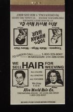 Década de 1970? We Sell Perucas Toupees de Cabelo Afro World Hair Co. NEGRO St. Louis MO MB comprar usado  Enviando para Brazil