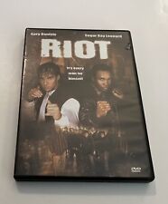 Riot (DVD, 2004) Raro OOP Gary Daniels Sugar Ray Leonard Região 1 EUA Testado, usado comprar usado  Enviando para Brazil