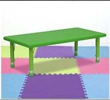 Altura De Plástico Verde Retangular Ajustável Crianças Atividade tabela, usado comprar usado  Enviando para Brazil