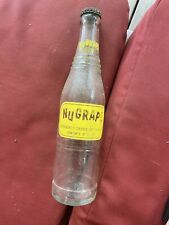 Nugrape soda bottle for sale  Ellerbe