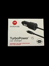 Usado, Carregador de carro Motorola Turbo Power 15 Turbo Power 15w 3.0a micro USB caixa aberta comprar usado  Enviando para Brazil