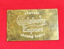 Vintage brass carlsberg for sale  Shipping to Ireland