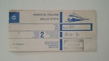 Biglietto ff.ss. treno usato  Settimo Torinese