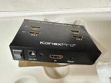 Usado, Amplificador de distribución Kanexpro 4K 1x4 divisor HDMI metal compacto segunda mano  Embacar hacia Argentina