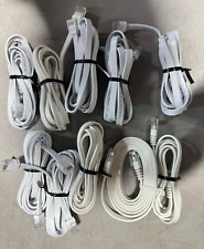 10 PACK!! OEM Google WiFi Router RJ45 Ethernet Network Flat Cable Cord White 6ft, used for sale  Shipping to South Africa